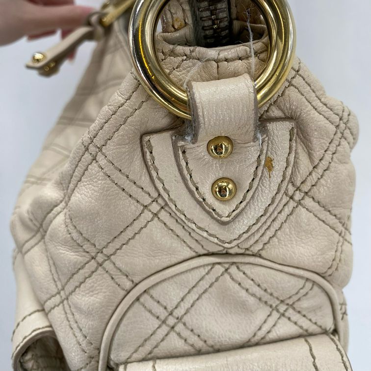 Cream MARC JACOBS Leather Hobo