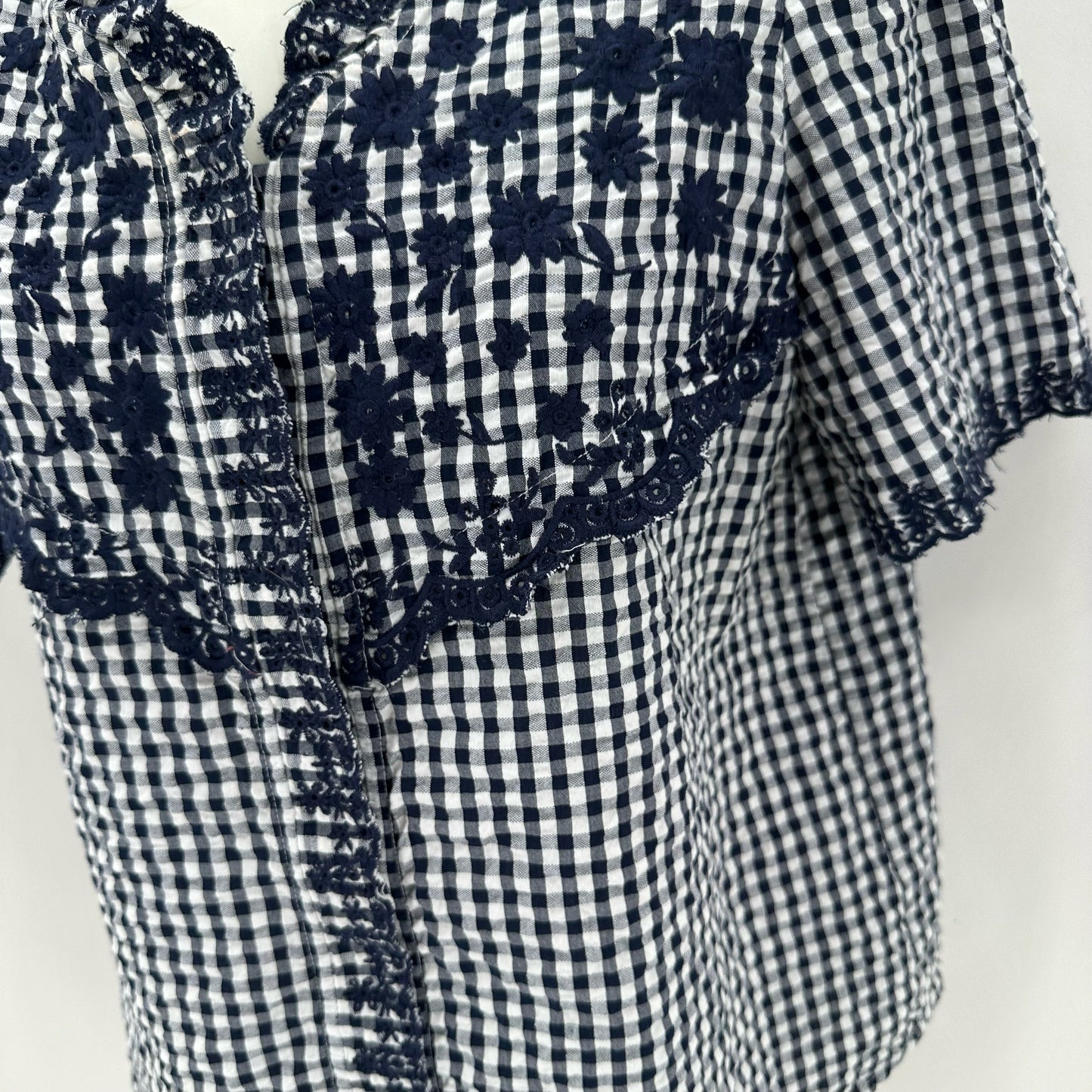 Size S J CREW Checkered Shirt