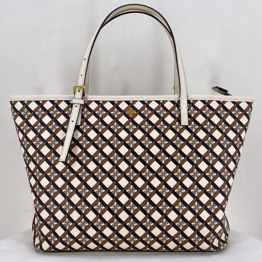 Multi-Color TORY BURCH Leather Saffino Leather Satchel