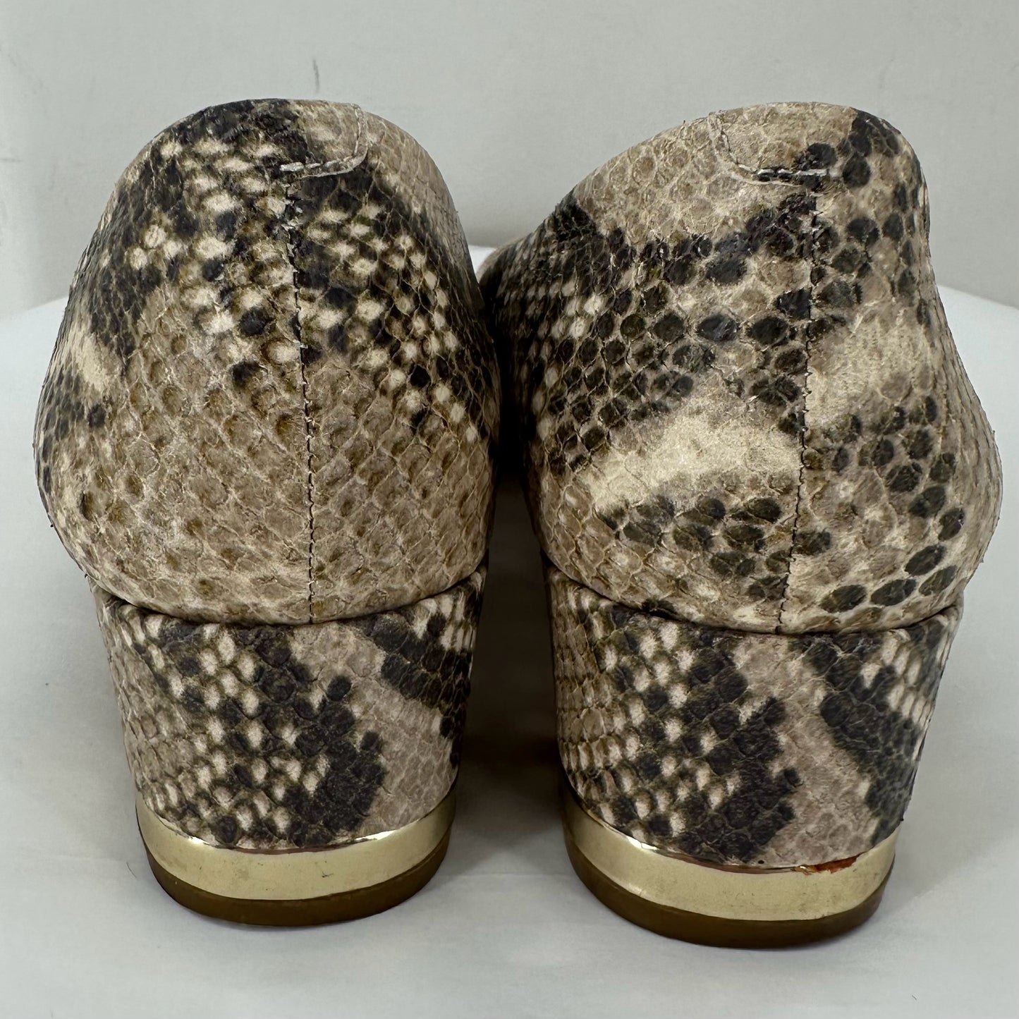 BROWN W Shoe Size 8 COACH Flats