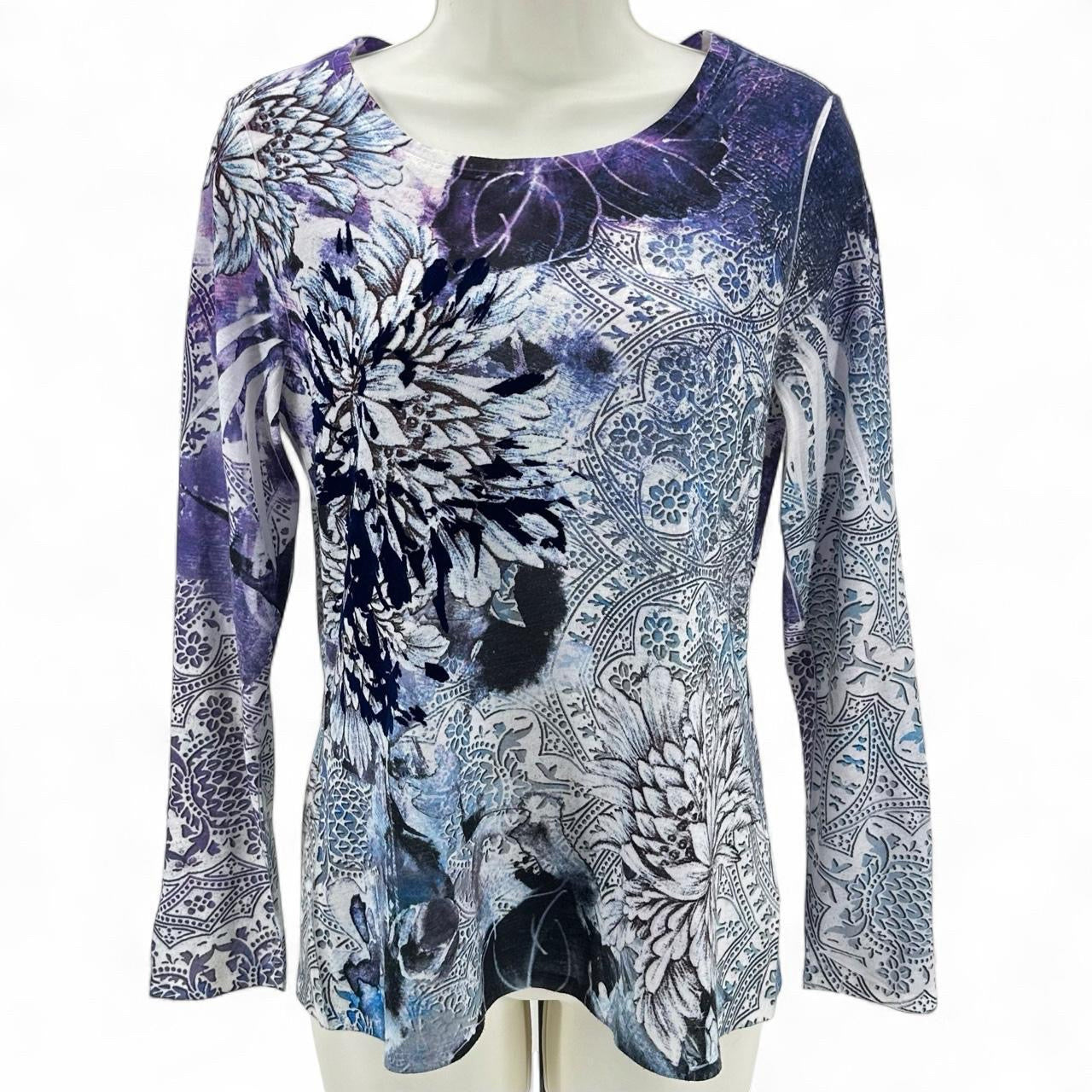 Size S COLDWATER CREEK Floral Shirt