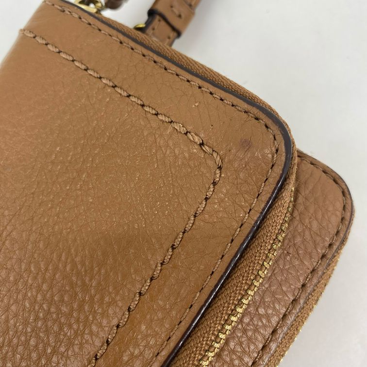 BROWN COACH Leather Wallet