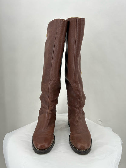 BROWN W Shoe Size 10 MICHAEL KORS Boots