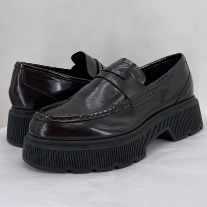 DARK BROWN W Shoe Size 8 KENNETH COLE Loafer
