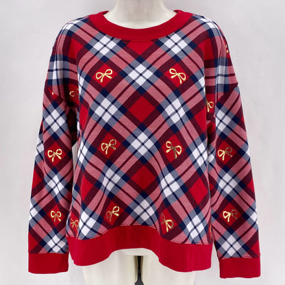 Size L TALBOTS Plaid Shirt