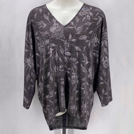 Size XL WHITE HOUSE BLACK FLOWERS Shirt