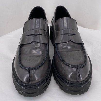 DARK GRAY W Shoe Size 38 Loafer