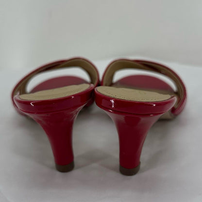 Red W Shoe Size 7.5 Solanz Heels
