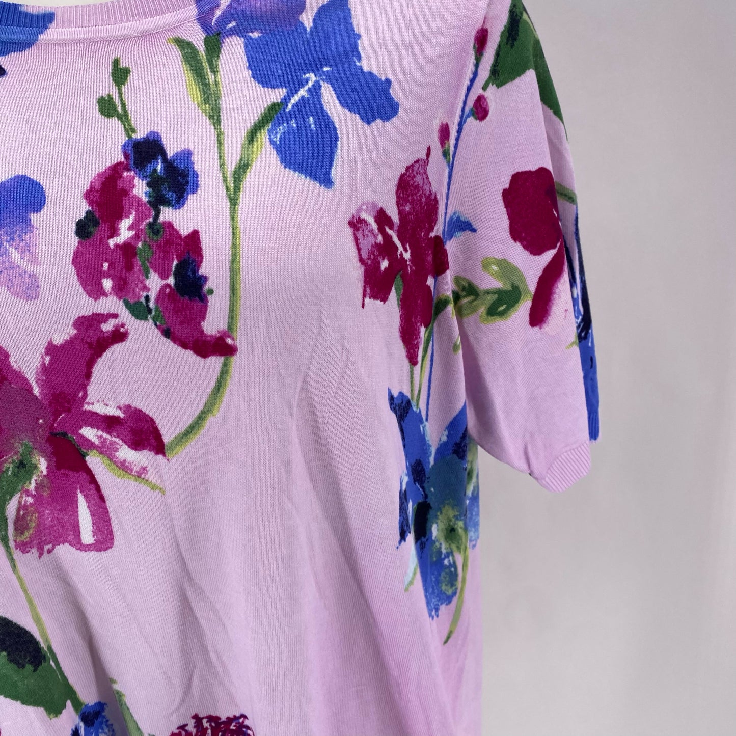 Size 4 CHICO'S FLOWERS Sweater