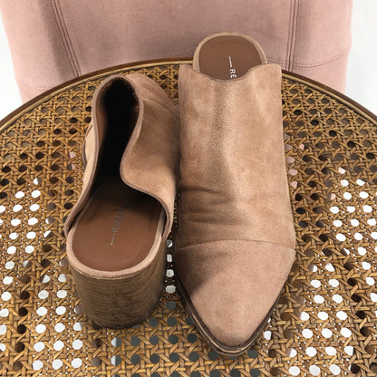 Tan W Shoe Size 6.5 REPORT shooties/booties