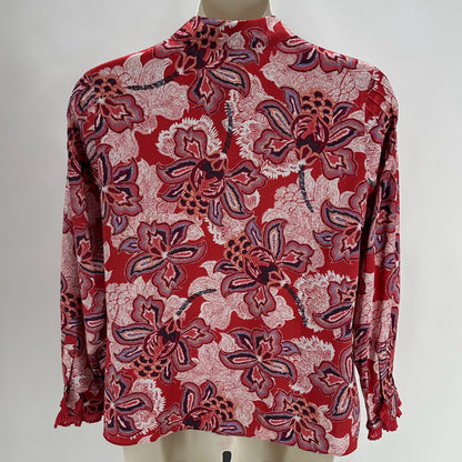 Size 2.5 CHICO'S Floral Shirt