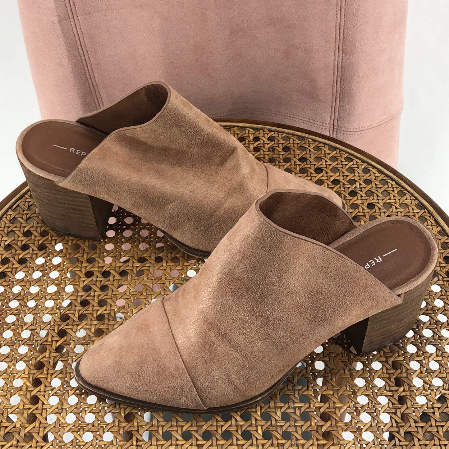 Tan W Shoe Size 6.5 REPORT shooties/booties