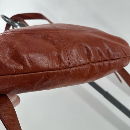 REDDISH BROWN Shoulder Bag