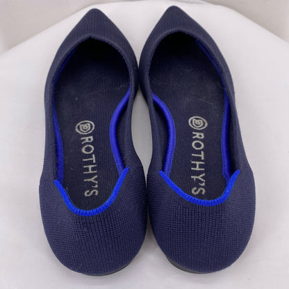 Navy W Shoe Size 9.5 ROTHY'S Flats