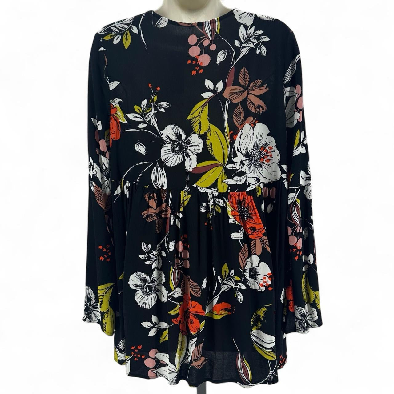Size S FREE PEOPLE Floral Shirt