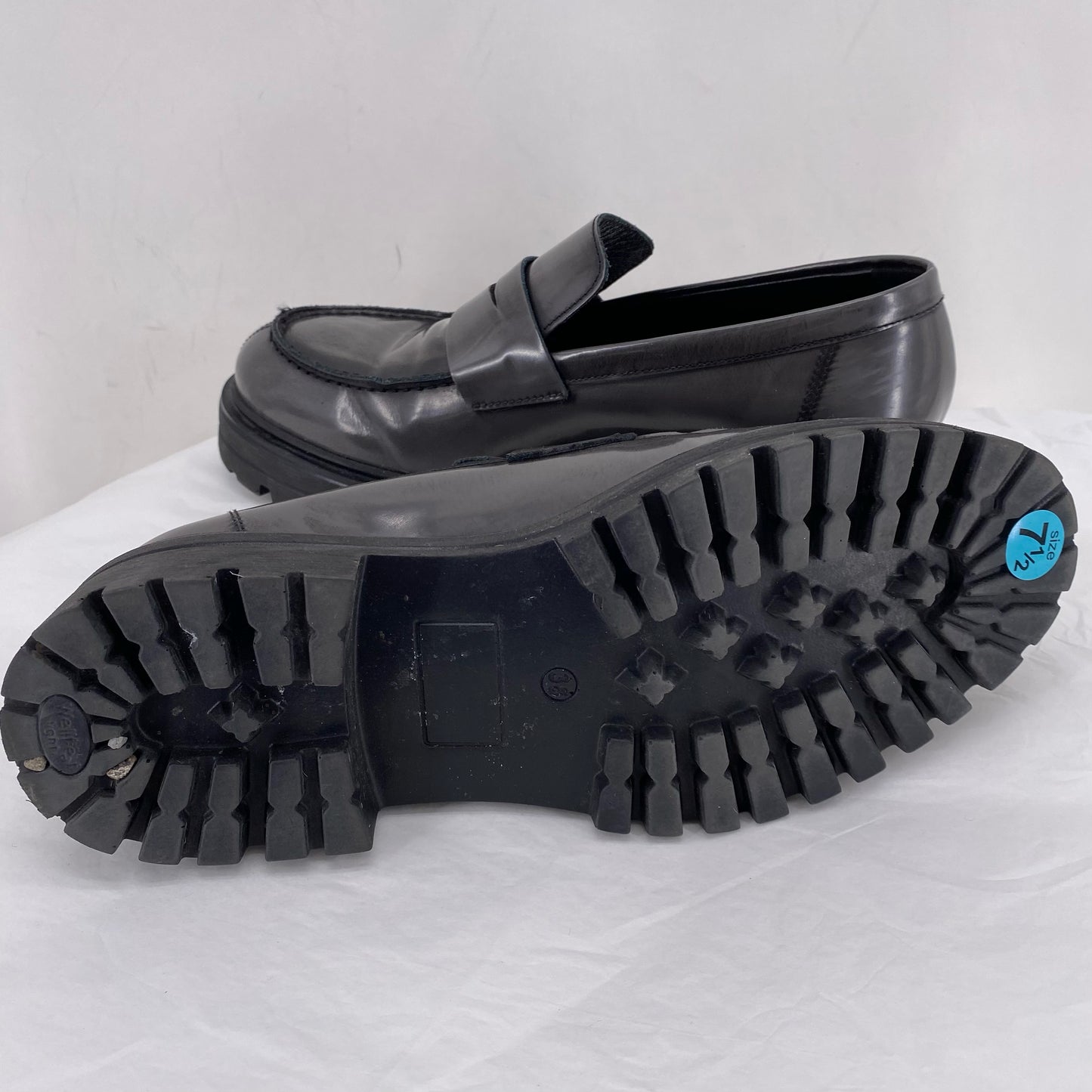 DARK GRAY W Shoe Size 38 Loafer