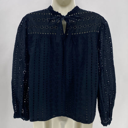 Size M J CREW EYELET Shirt