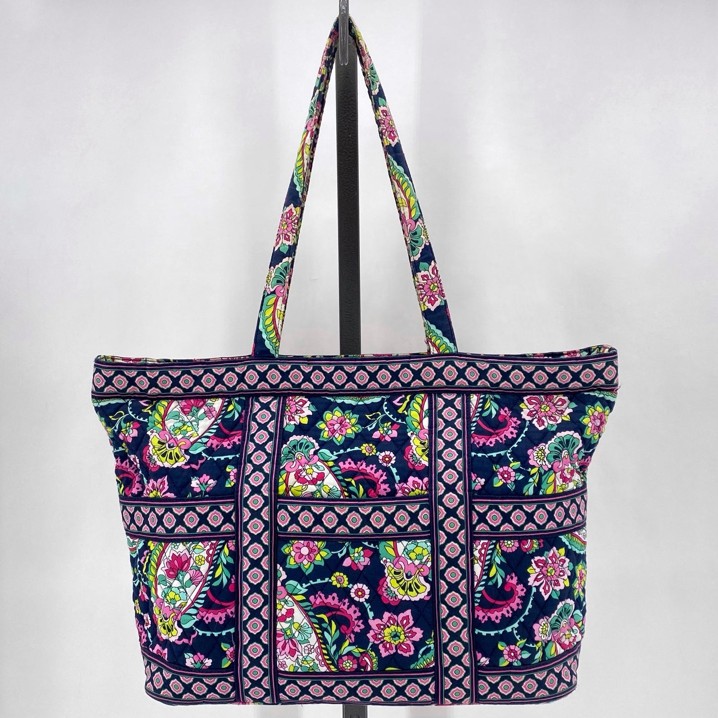 Navy VERA BRADLEY FABRIC Tote