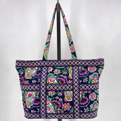 Navy VERA BRADLEY FABRIC Tote
