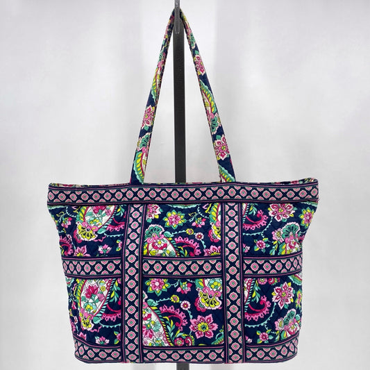 Navy VERA BRADLEY FABRIC Tote