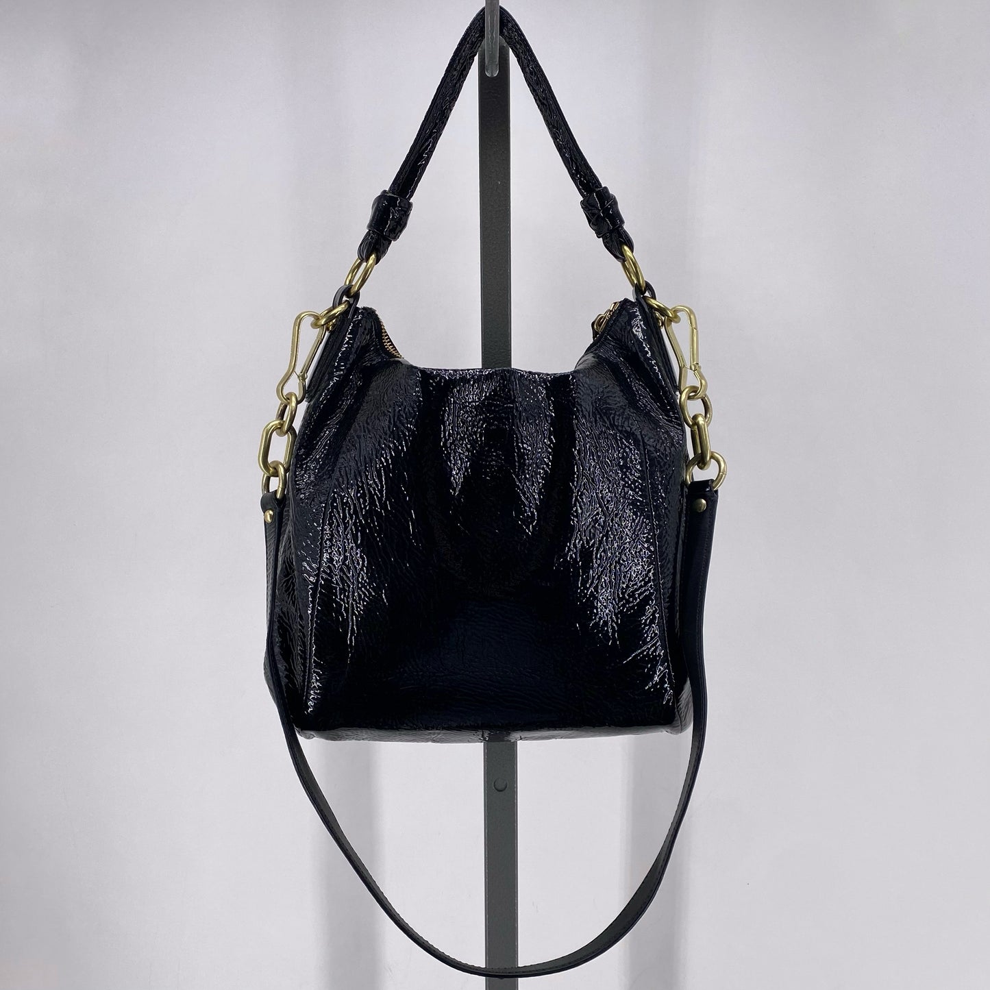 Black COACH Leather Shoulder Bag