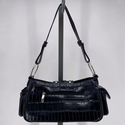 Black M.C. Shoulder Bag