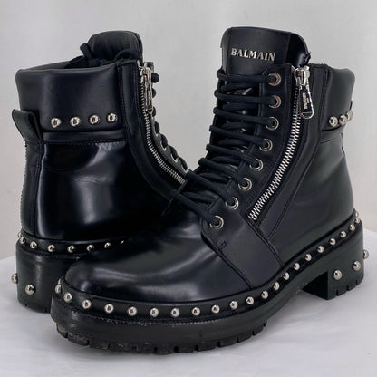 Black W Shoe Size 38.5 BALMAIN Boots