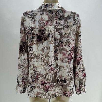 Size 0 CHICO'S Floral Shirt