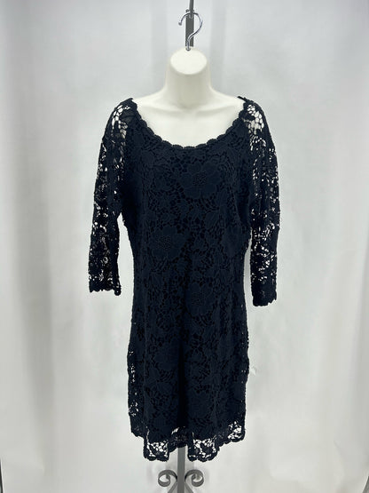 Size L VELVET HEAVY LACE Dress