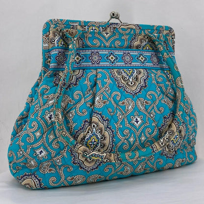 Aqua VERA BRADLEY FABRIC Tote