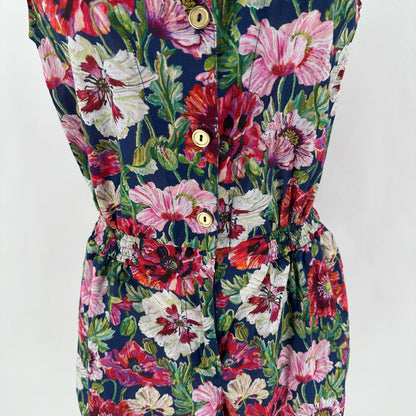 Size M ONIA Floral ROMPER