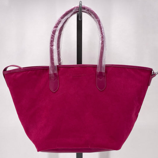 HOT PINK RALPH LAUREN SUEDE Tote