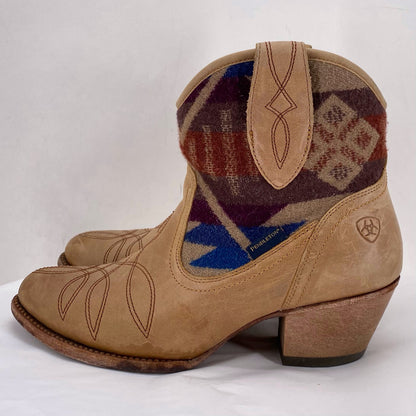 Tan W Shoe Size 8 ARIAT Boots