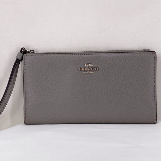 Gray COACH Wallet