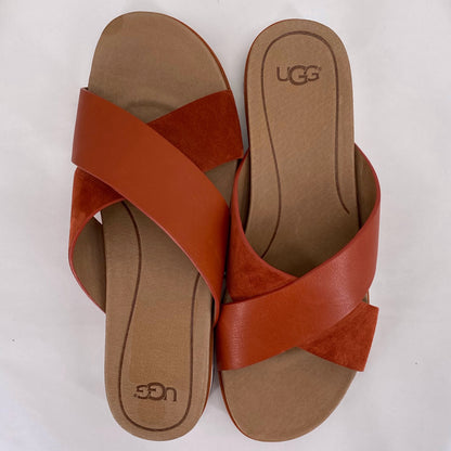 Orange W Shoe Size 10 UGG Sandals