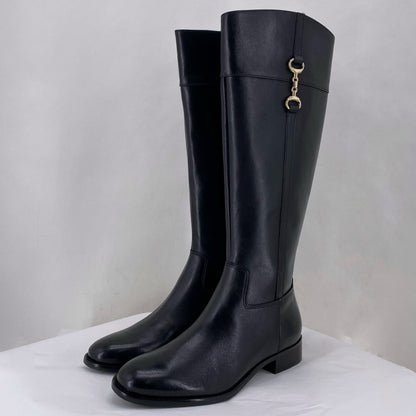 Black W Shoe Size 7.5 TALBOTS Boots