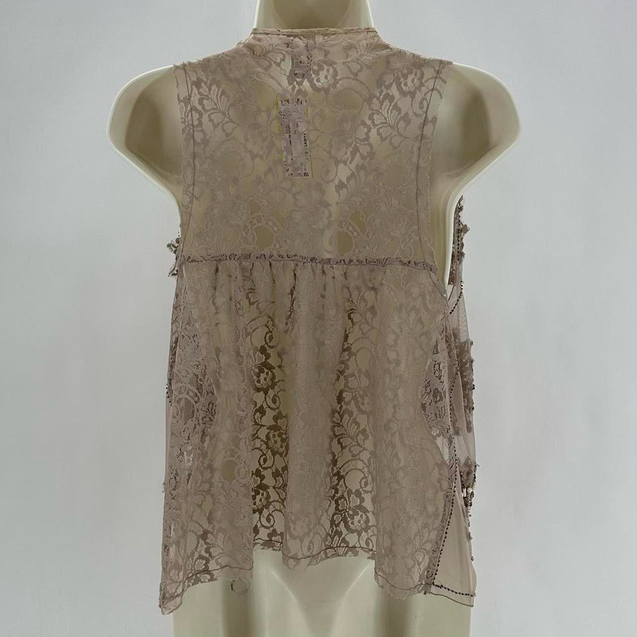 Size 0 CHICO'S Lace Vest