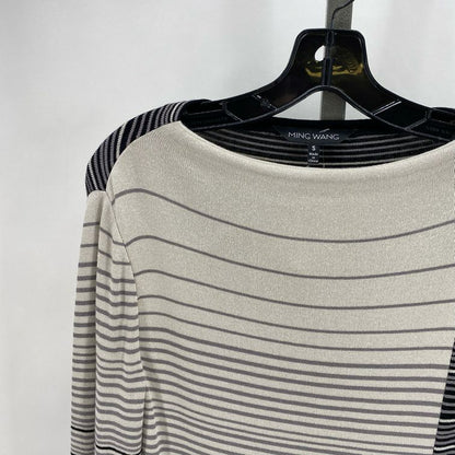 Size S MING WANG Stripe Sweater