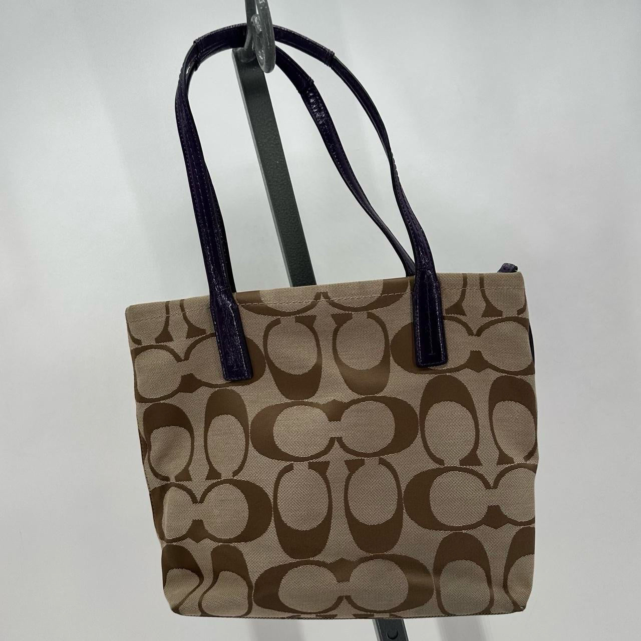 Tan COACH Tote