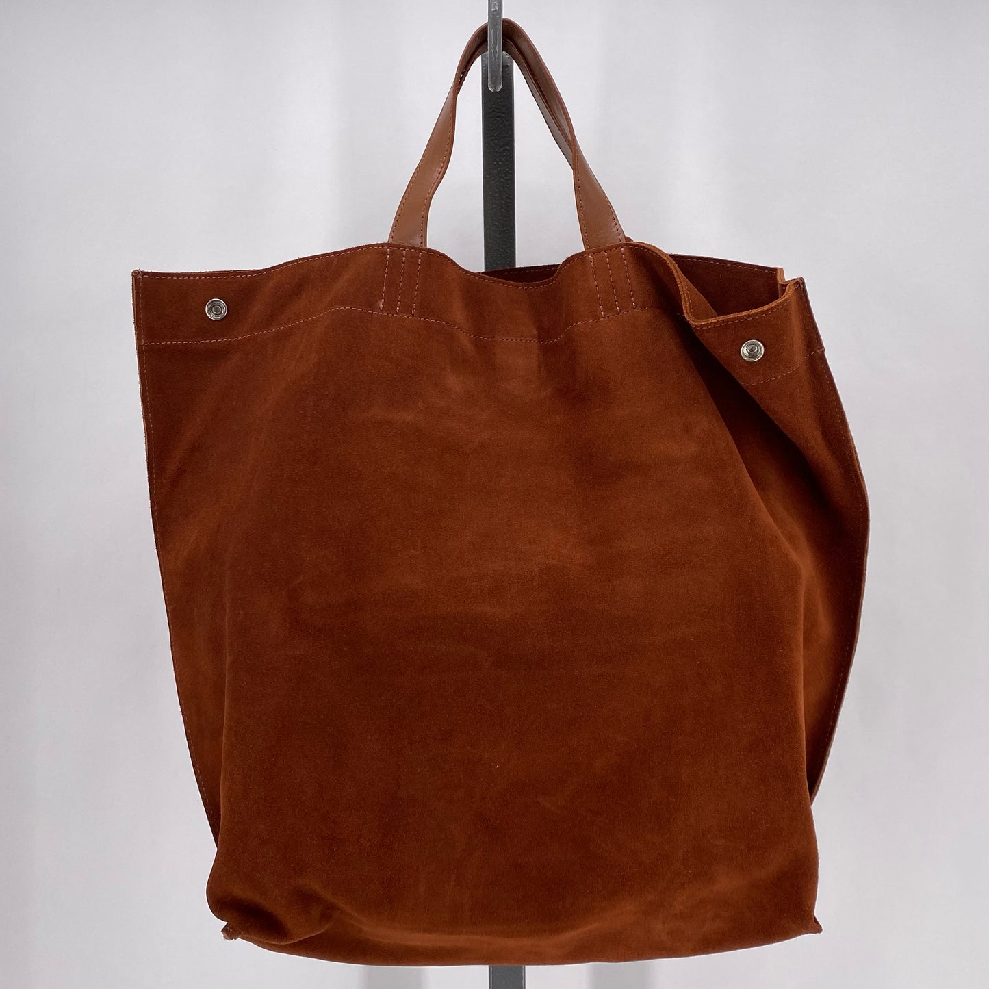 Rust ZARA MAN Leather Satchel