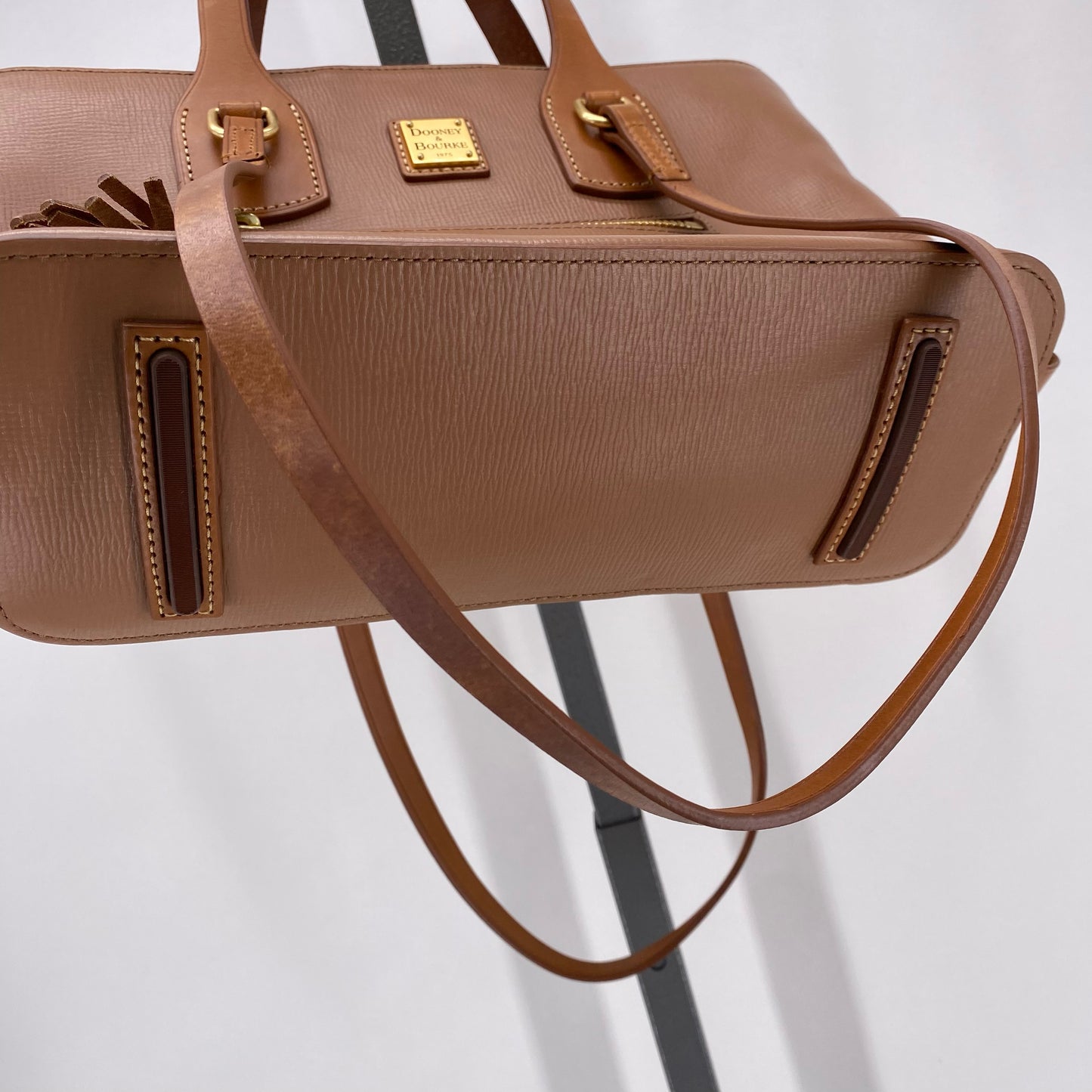 BROWN DOONEY & BOURKE Leather Satchel