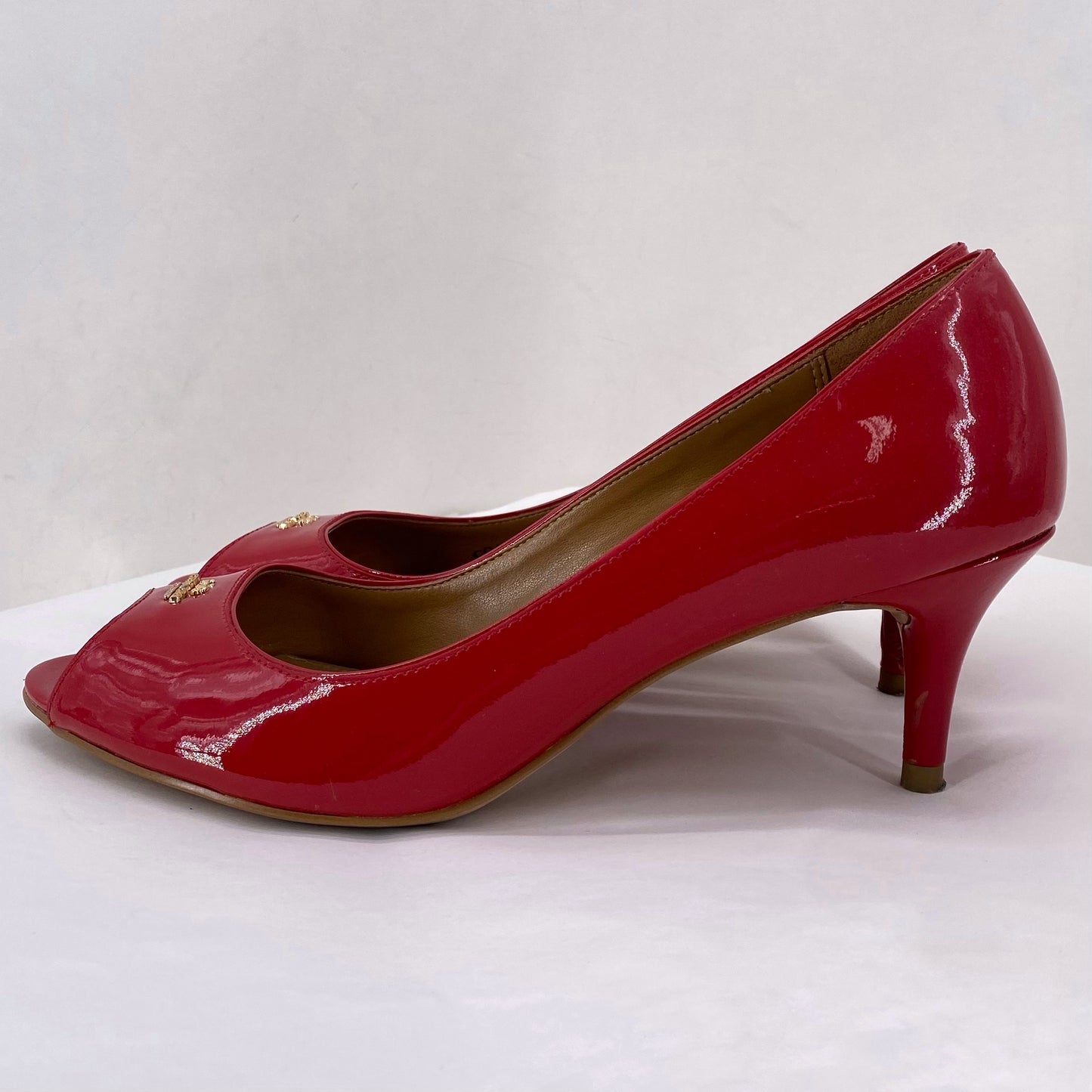 Red W Shoe Size 7.5 COACH Heels