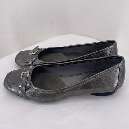 Silver W Shoe Size 7.5 st john bay Flats