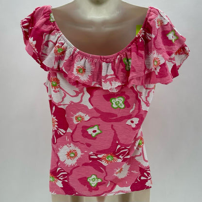 Size L LILLY PULITZER FLOWERS Shirt