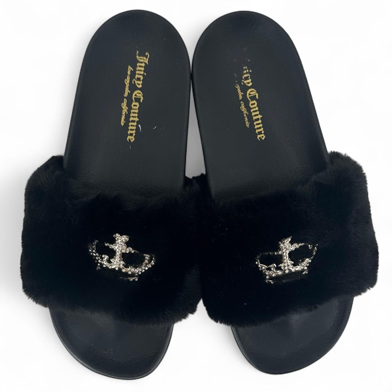Black W Shoe Size 8 JUICY COUTURE Sandals