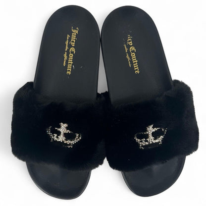 Black W Shoe Size 8 JUICY COUTURE Sandals