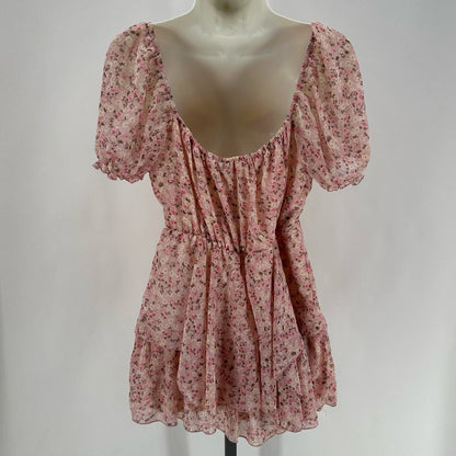 Size L INSPIRED HEARTS FLOWERS Shirt