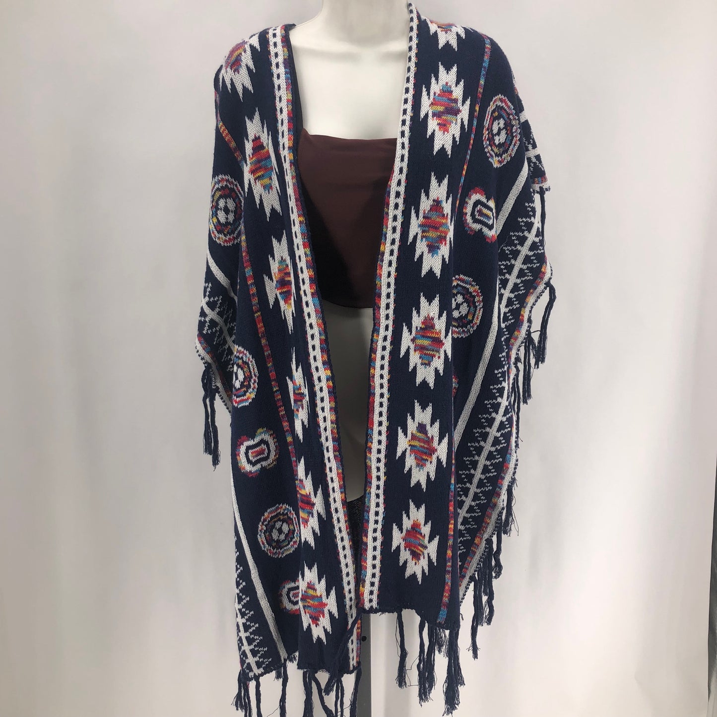 Size One Size FASHION APPAREL AZTEC KIMONO
