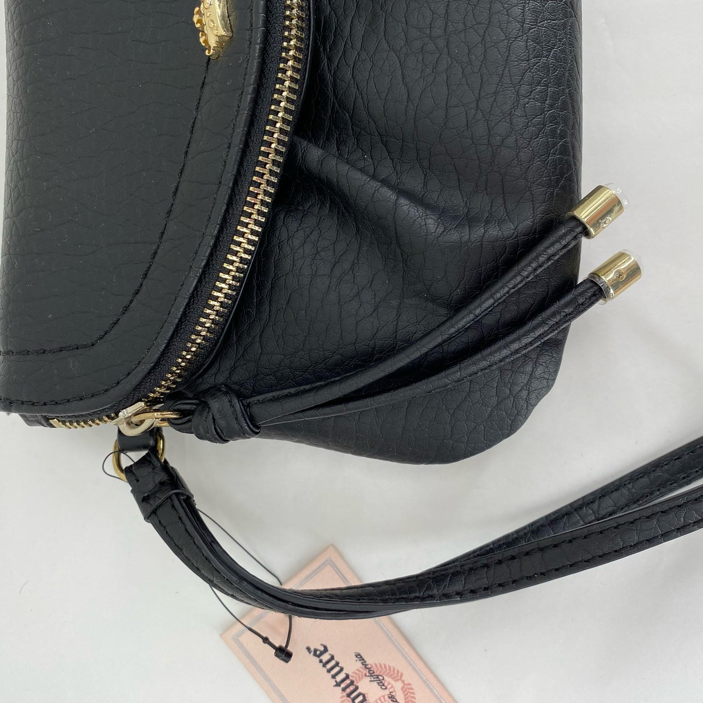 Black JUICY COUTURE PVC Wristlet