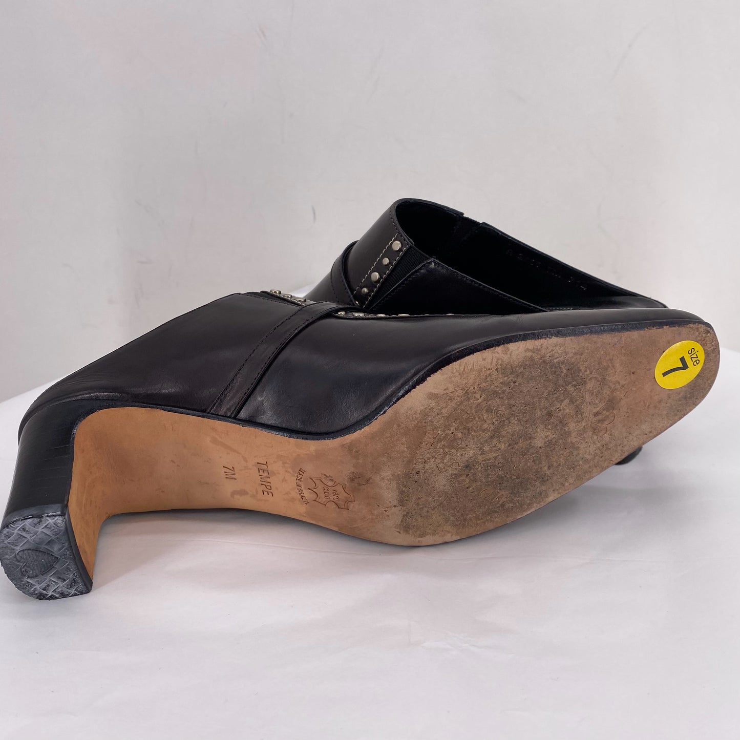 BROWN W Shoe Size 7 BRIGHTON Mules